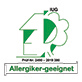 Produktsiegel Allergiker-geeignet CASUBLANCA AMBIENTE CASUBLANCA Innenfarben sind als Allergiker-geeignet zertifiziert